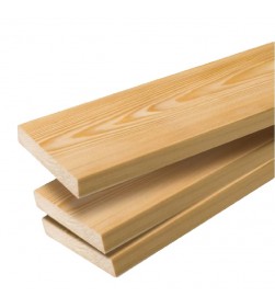 SMOOTH 145mm x 28mm SIBERIAN LARCH DECKING