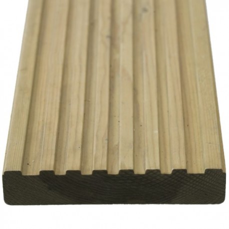 GROOVED AND SMOOTH NORDIC DECKING