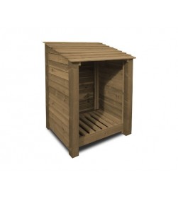 SINGLE BAY 4FT LOG STORE