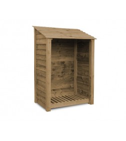 SINGLE BAY 6FT LOG STORE