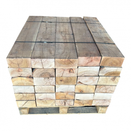 1.2M OAK SLEEPERS 100mm x 200mm