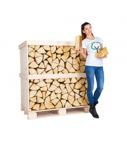 FULL CRATE HORNBEAM CRATE KILN DRIED LOGS