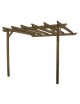 LEAN TO PERGOLA 3,6m x 3,6m