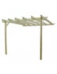LEAN TO PERGOLA 3,6m x 3,6m