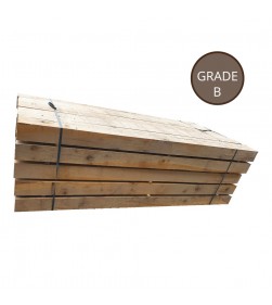 1.2M B GRADE OAK SLEEPERS 125 x 225