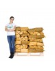 NETS OF KILN DRIED Ash LOGS on SALE