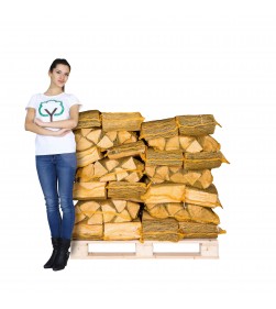 NETS OF KILN DRIED Ash LOGS on SALE