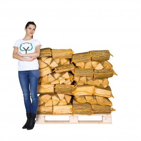 NETS OF KILN DRIED Ash LOGS on SALE