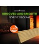 GROOVED AND SMOOTH NORDIC DECKING