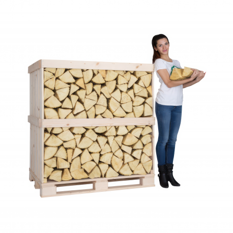 MAPLE CRATE KILN DRIED LOGS