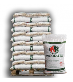 975kg Woodlets Plus EN+A1 Wood pellets