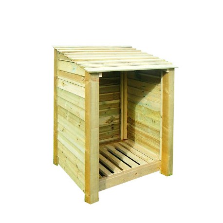 SINGLE BAY 4FT LOG STORE