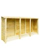 TRIPLE BAY 6FT LOG STORE GREEN