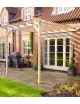 LEAN TO PERGOLA 2.4m x 2.4m
