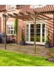 LEAN TO PERGOLA 3,6m x 3,6m