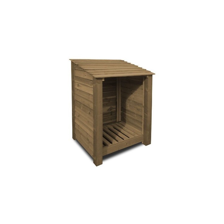 SINGLE BAY 4FT LOG STORE