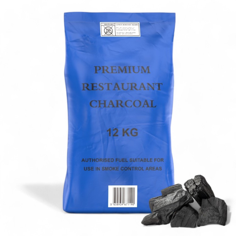 RESTAURANT CHARCOAL 12KG BAGS