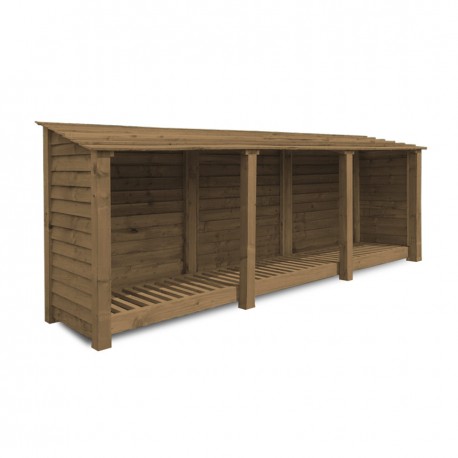 TRIPLE BAY 4FT LOG STORE