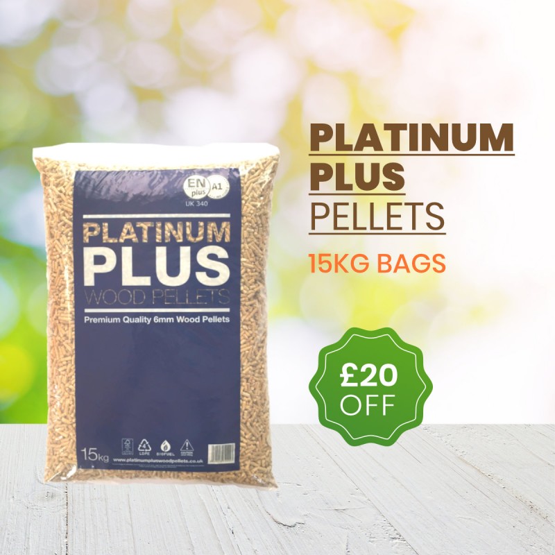 Platinum Plus Wood Pellets 6mm Biomass Pellets