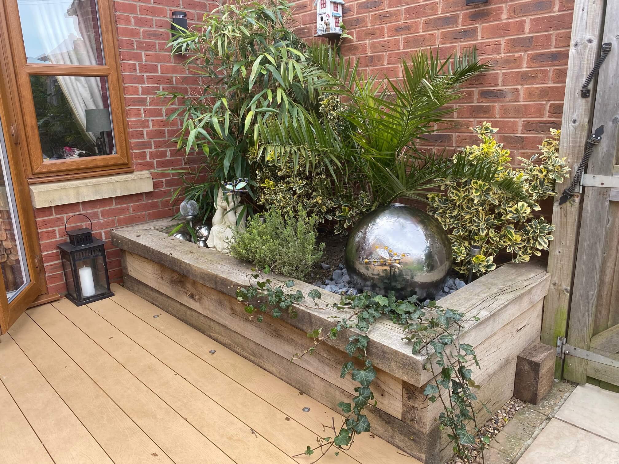 Luxury Wood Customers’ Garden Sleepers Projects
