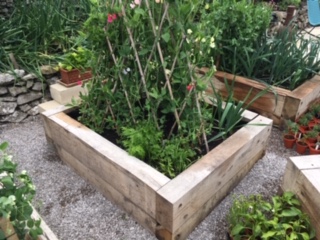 Luxury Wood Customers’ Garden Sleepers Projects